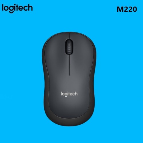 Logitech 910-004878 M220 Wireless Mouse Silent Charcoal