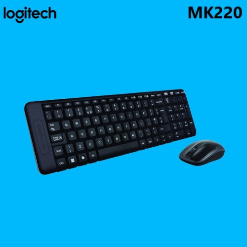 Logitech 920-003160 MK220 Wireless Mouse and Keyboard Combo