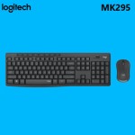 Logitech MK295 Silent Keyboard Mouse Combo, Black