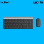 Logitech MK470 Combo Keyboard and Mouse English Black/Grey