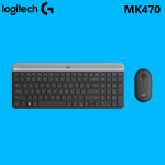 Logitech (MK470) Combo Keyboard and Mouse English Black/Grey