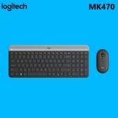 Logitech MK470 Combo Keyboard and Mouse English Black/Grey - 920-009204