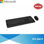 Microsoft PP3-00019 Wireless Desktop 3050 Keyboard And Mouse-Bk