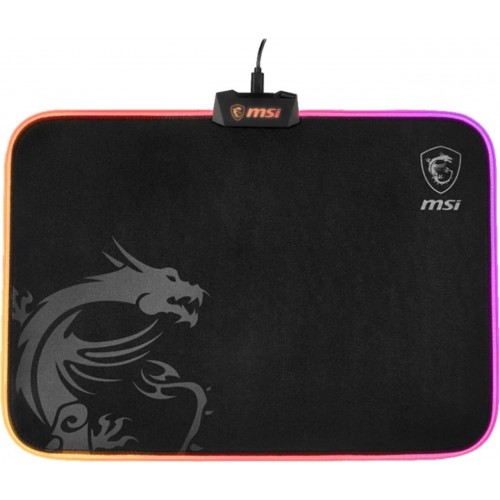 Tapis de souris de jeu MSI Agility GD60 RGB Pro avec effet d'éclairage