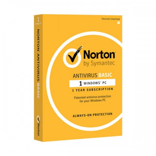 Norton Antivirus Basic 1.0 Ar 1 utilisateur 1 appareil