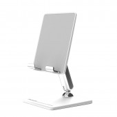 Promate ArticView Adjustable Multi-Angle Desk Stand, white