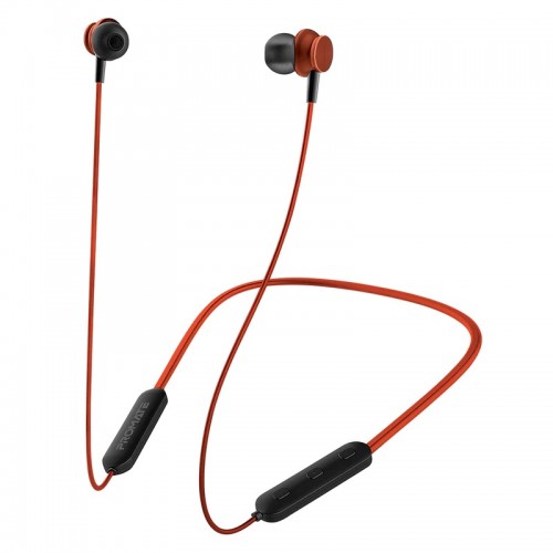 Promate bali Neckband Wireless Earphones, maroon