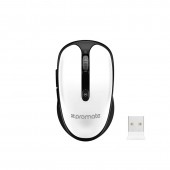 Promate Clix‐4 High Performance 2.4Ghz Wireless Optical Mouse, white
