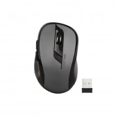 Promate Clix‐7 2.4GHz Wireless Ergonomic Optical Mouse, Black