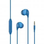 Promate Comet HD Stero In-Ear Wired Earphone, Blue