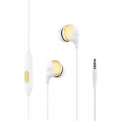 Promate Comet Stero In-Ear Wired Earphone, Gold