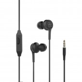 Promate Duet Earphones with Microphone, Black