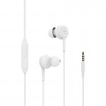 Promate Duet Earphones with Microphone, white