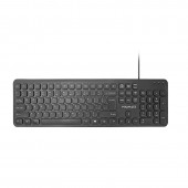 Promate EasyKey‐4 Ultra-Slim Quiet Key Wired Keyboard