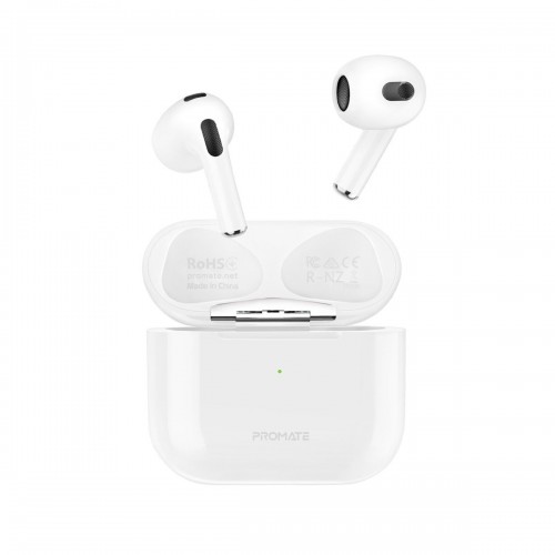 بروميت FreePods‐2، سماعات أذن بلوتوث v5.0 عالية الدقة مع ميكروفون مدمج، وقت تشغيل 25 ساعة، عناصر تحكم باللمس
