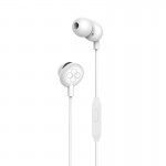 Promate Ice Enhanced In-Ear Wired Earphones, white
