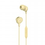 Promate Ice Enhanced In-Ear Wired Earphones, Yellow