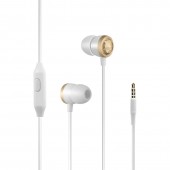 Promate Ingot Stereo In-Ear Wired Earphones, Gold