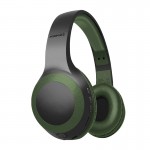 Promate LaBoca Deep Bass Over-Ear Wireless Headphones, green