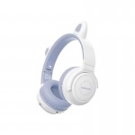 Promate Panda KidSafe Kawaii Style Wireless Kids Headset, lilac