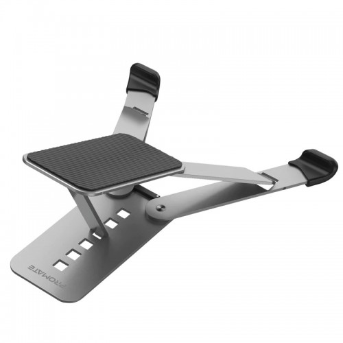 Promate PocketMount Portable Laptop Stand, grey