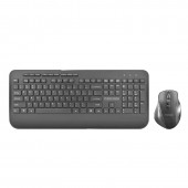 Promate proCombo‐8 Wireless Keyboard & Mouse Combo with Palm Rest