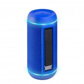 Promate Silox 30W High Definition TWS Speaker with LED Light Show, blue
