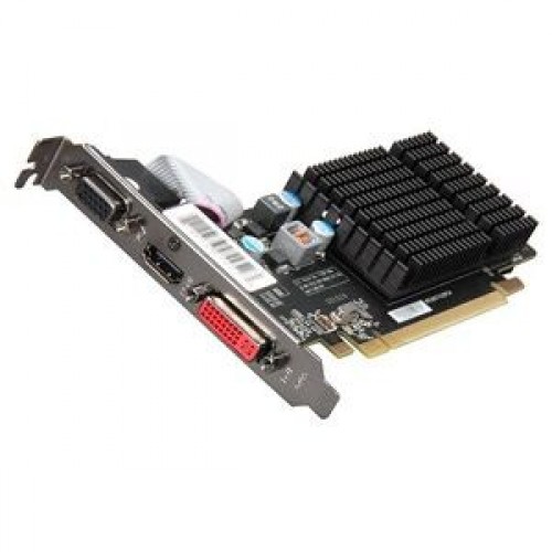 Radeon™ (HD-545X-ZCH2) HD 5450 (sans ventilateur) 650 MHz, 1 Go DDR3 1 066 MHz, PCIe x16, DVI+VGA+HDMI