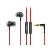 RAPOO EP28 IN-EAR HEADPHONES WITH MIC - RED - 19176