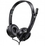 Rapoo H120 USB Stereo Wired Headset - Black