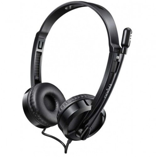 Rapoo H120 USB Stereo Wired Headset - Black - 18008