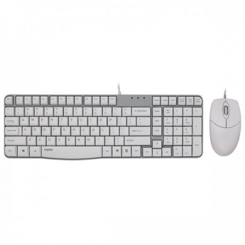 RAPOO X120 PRO COMBO (KB+MSE) WIRED USB AR - 18655