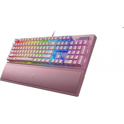 Razer (RZ03-03541800-R3M1) BlackWidow V3 Wired Mechanical Gaming Quartz Edition Green Switch Keyboard