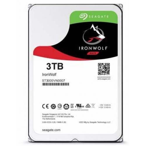سيجيت أيرون وولف ناس محرك الأقراص 3 تيرابايت ST3000VN007