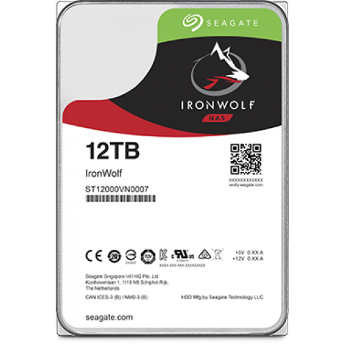 Seagate Ironwolf 12TB ST12000VN0007 NAS Drive