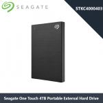Seagate STKC4000403 One Touch 4TB Portable External Hard Drive (Black)