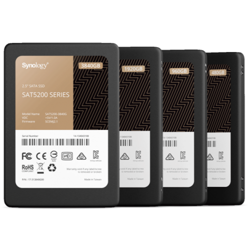 Synology 480GB SAT5200 SATA 2.5" SSD