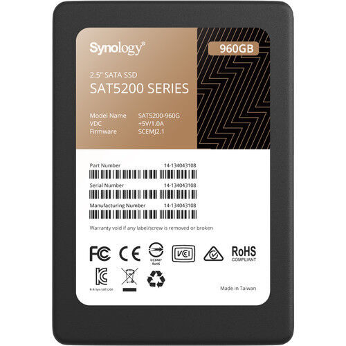 Synology 960GB SAT5200 SATA 2.5" SSD