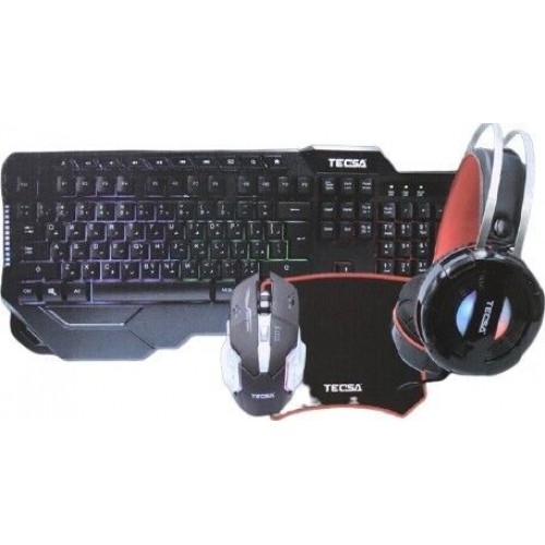 Tecsa (GK-502) Gaming Kit Ufo GK-502 - Black