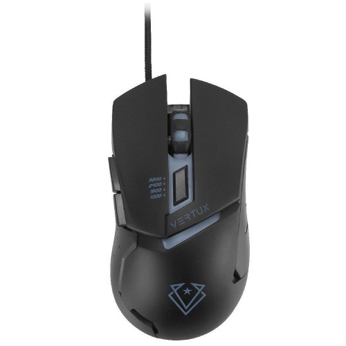 Vertux (VE.DOMINATOR.BK) DOMINATOR 3200DPI SOURIS DE JEU OPTIQUE FILAIRE HAUTE PRÉCISION | NOIR