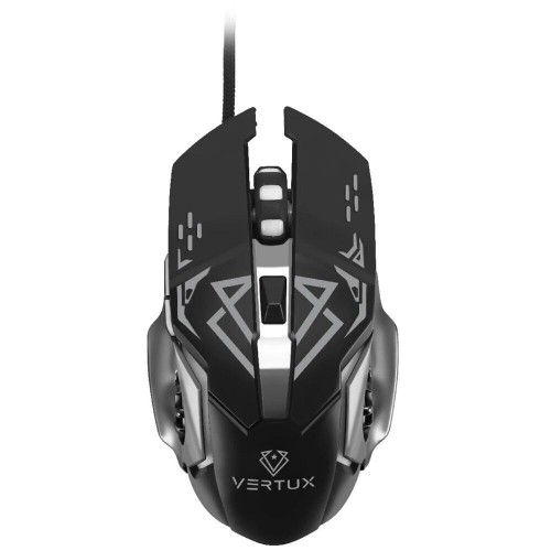 Vertux (VE.DRAGO.BK) Drago Precision Tracking Ergonomic Gaming Mouse Black