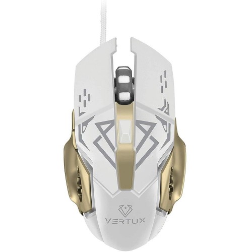 Vertux (VE.DRAGO.WT) Drago Precision Tracking Ergonomic Gaming Mouse White