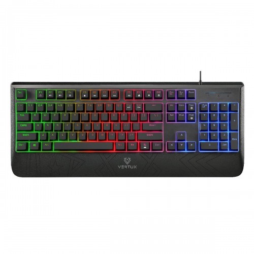 VERTUX (VE.RAIDKEY-EA.NC) RAIDKEY RAINBOW MULTICOLOUR MECHANICAL GAMING KEYBOARD