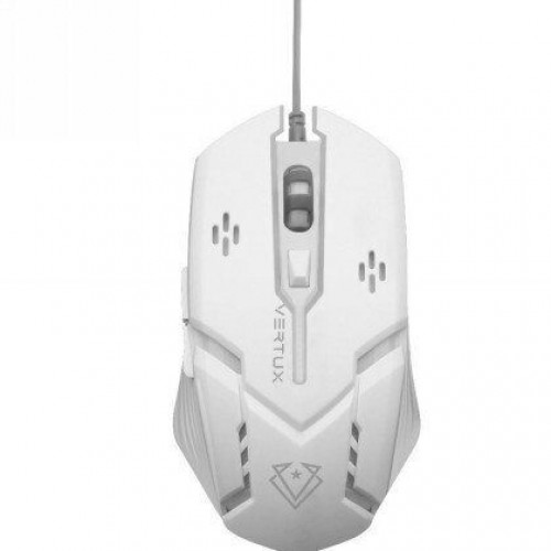 VERTUX (VE.SENSEI.WT) SENSEI OPTIQUE USB FILAIRE ORDINATEUR DE JEU SOURIS | BLANC