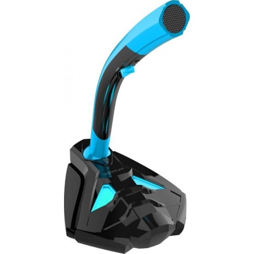 Vertux (VE.STREAMER-4.BL) Streamer-4 Microphone de jeu de bureau stéréo numérique universel 3,5 mm
