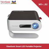 ViewSonic (M1+_G2) Smart LED Portable Projector with Harman Kardon® Speakers
