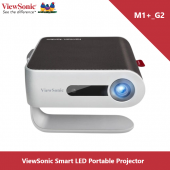 ViewSonic M1+_G2 Smart LED Portable Projector with Harman Kardon® Speakers