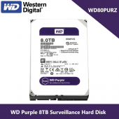 WD Purple 8TB Surveillance Hard Disk WD80PURZ