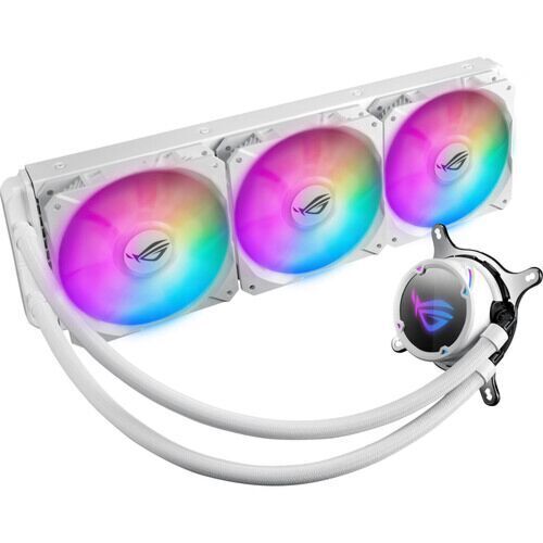 ASUS (90RC0072-M0UAY0) ROG STRIX LC360 RGB AIO CPU Liquid Cooler - White