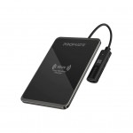Promate AuraCard‐15W-back Fast Charging Slim Metallic Wireless Charger